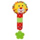 Plush rattle with squeaker