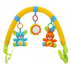 Pushchair toy bar