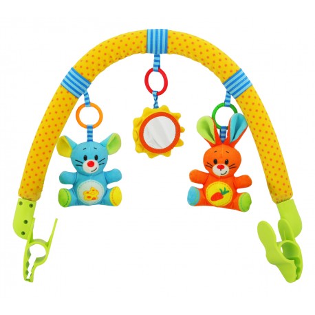 Pushchair toy bar