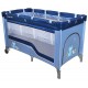 Double layer portable travel cot