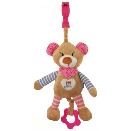 Plush pull string toy