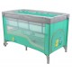 Double layer portable travel cot