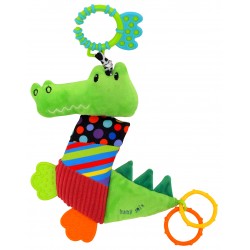 Zabawka podróżna z wibracją - Krokodylek