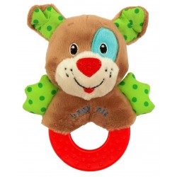 Plush rattle