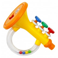 Plastic rattle