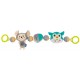 Plush rattle for stroller