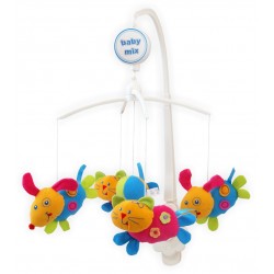 Plush musical mobile