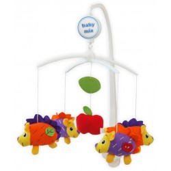 Plush musical mobile