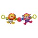 Plush rattle for stroller