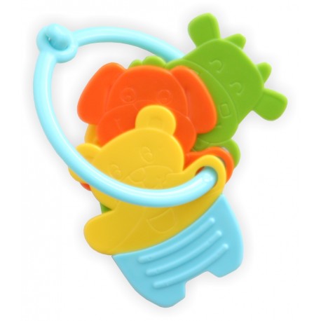 Plastic rattle